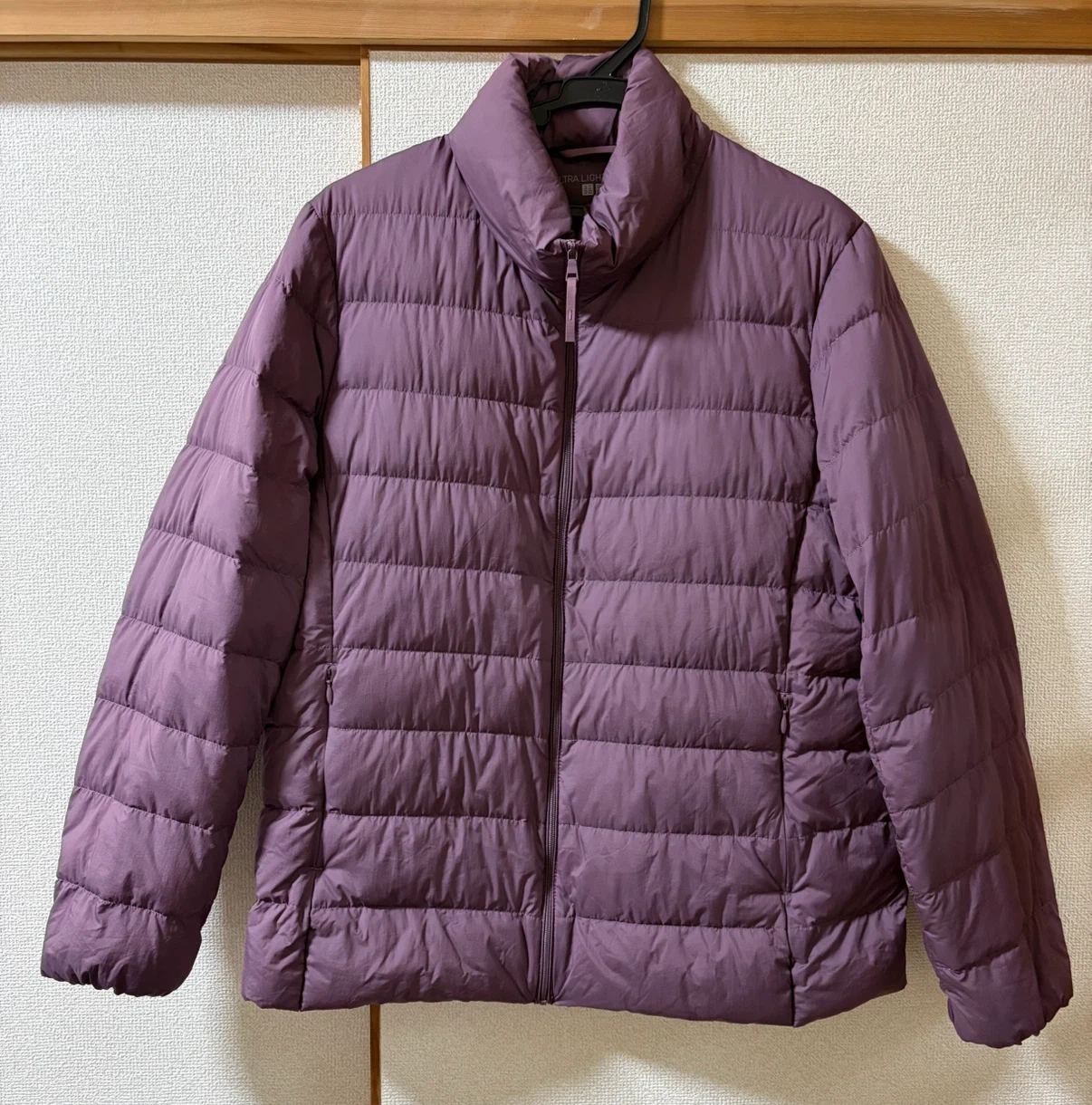 ユニクロ ウルトラライトダウンジャケット パープル XL