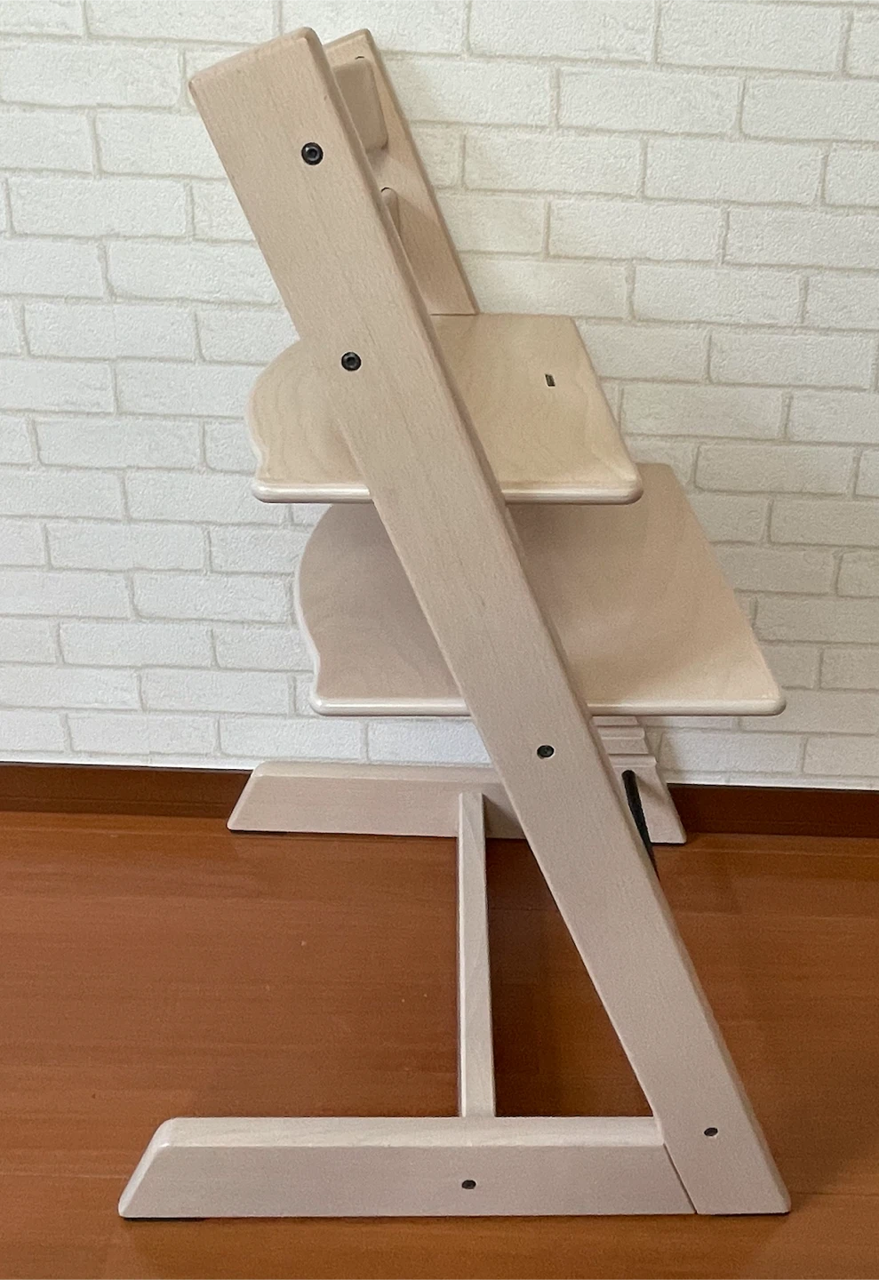 ストッケ STOKKE トリップトラップ ホワイトウォッシュ シリアルナンバー4の写真2枚目