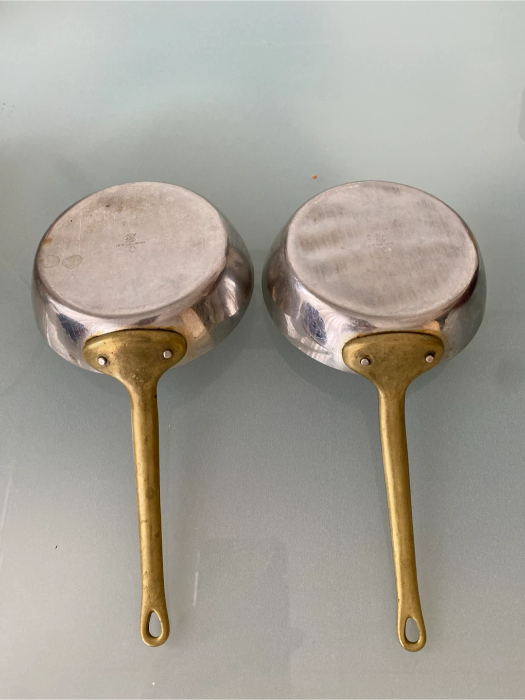 日本製 18-8ステンレス ミニソースパン 2個セットの写真2枚目