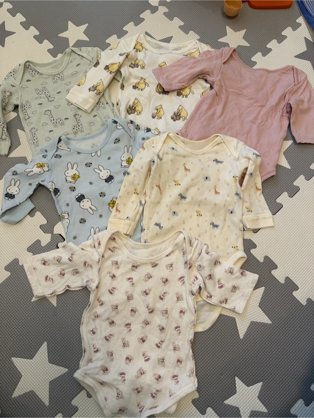 ベビー ロンパース 6枚セット まとめ売り