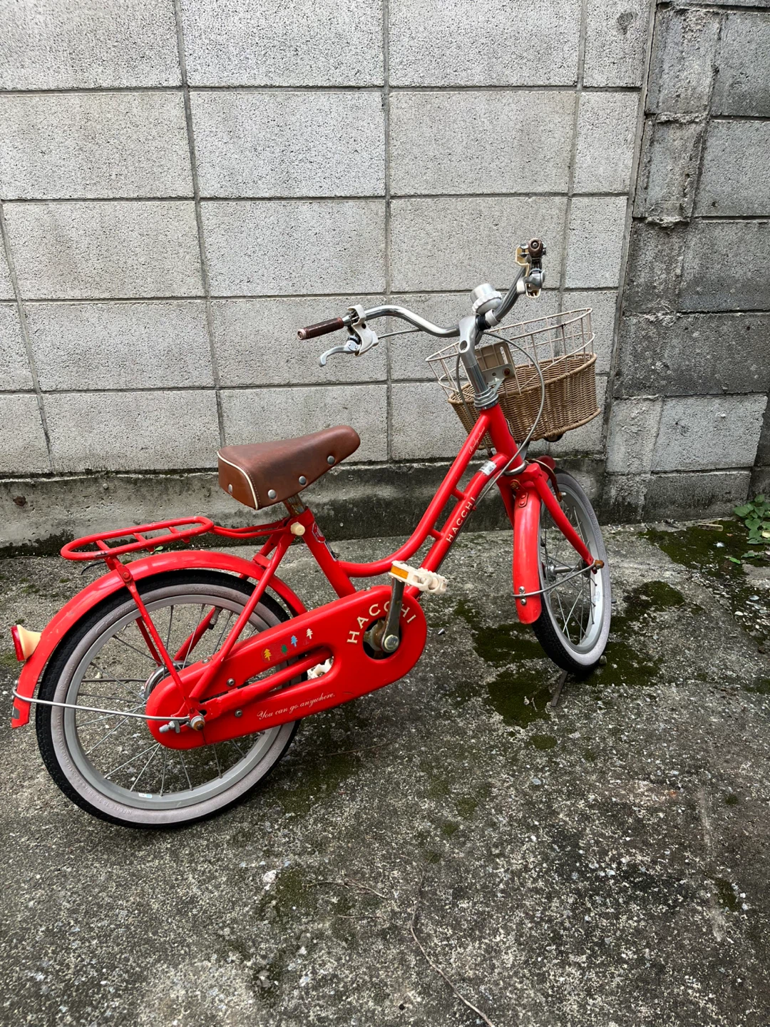 ブリヂストン ハッチ 子供用自転車 16インチ 赤の写真2枚目