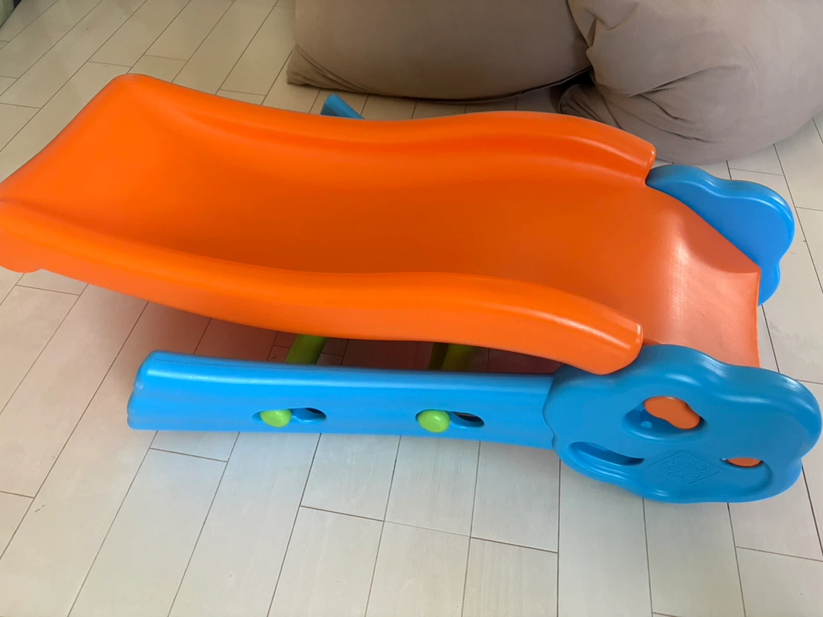 子供用すべり台 カラフル 折りたたみの写真2枚目