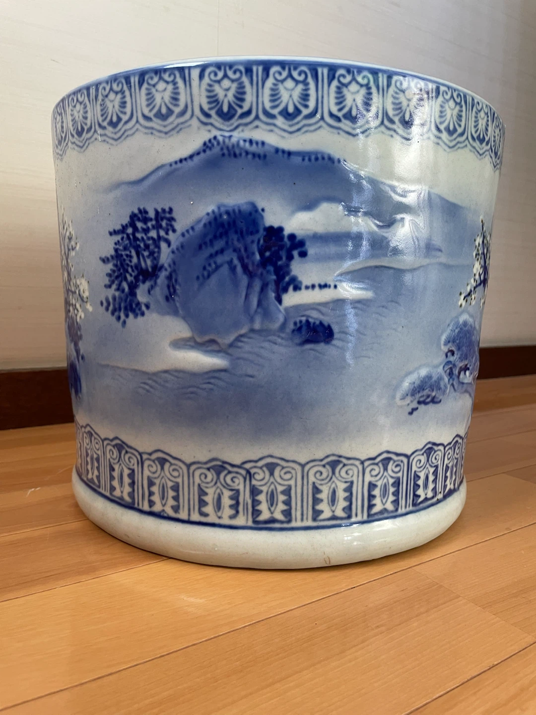 陶器製 火鉢 植木鉢の写真3枚目