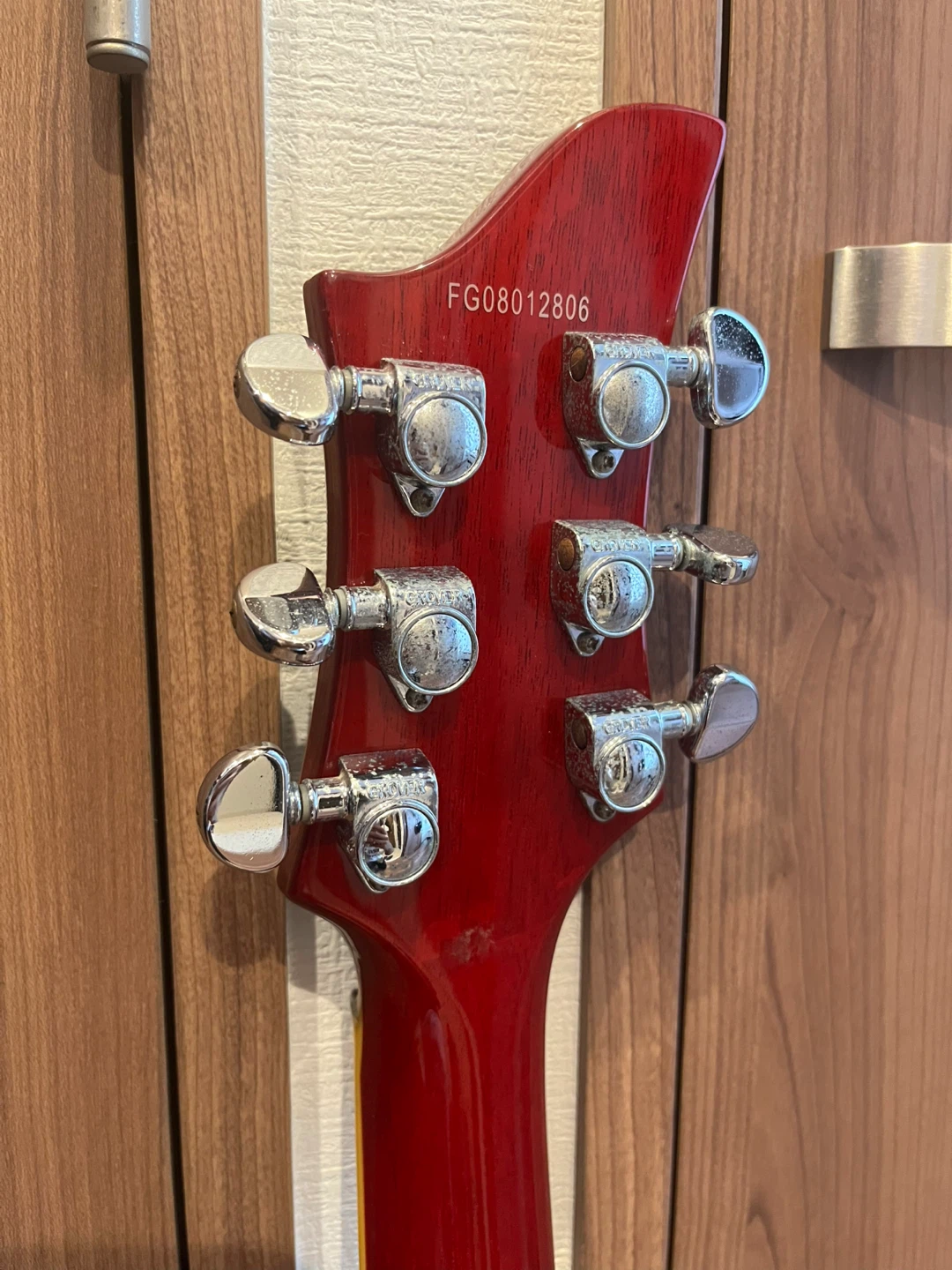 フェルナンデス FERNANDES RAVELLE DELUXE エレキギター　おまけ付きの写真6枚目