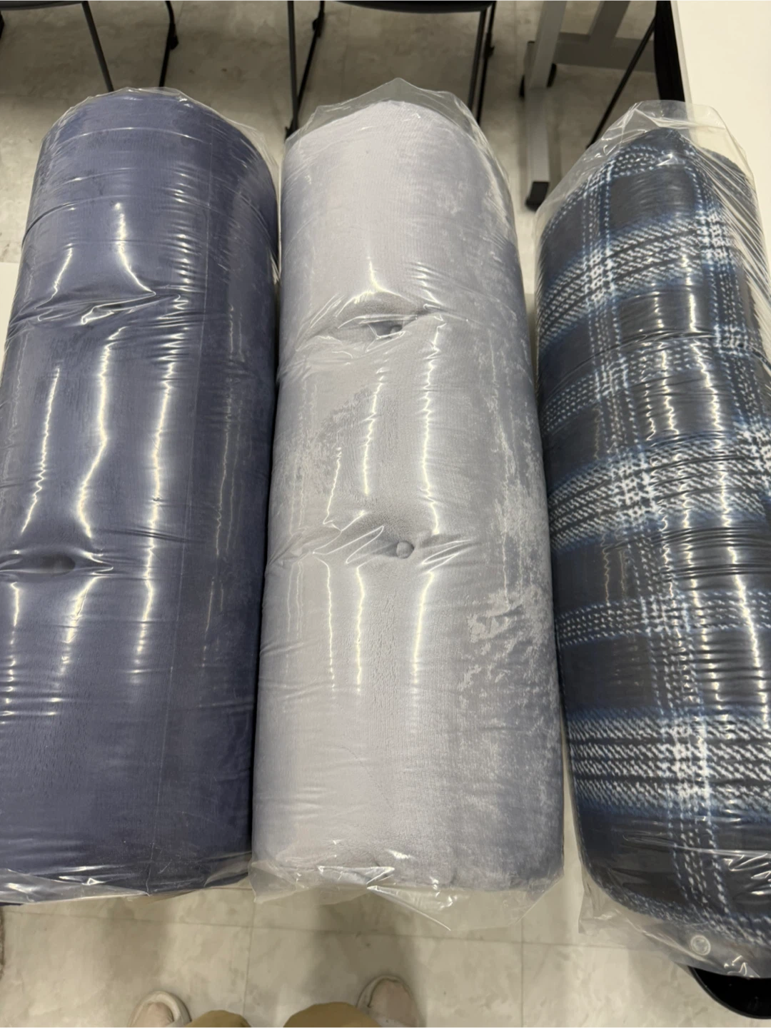 新品ふわふわ長座布団