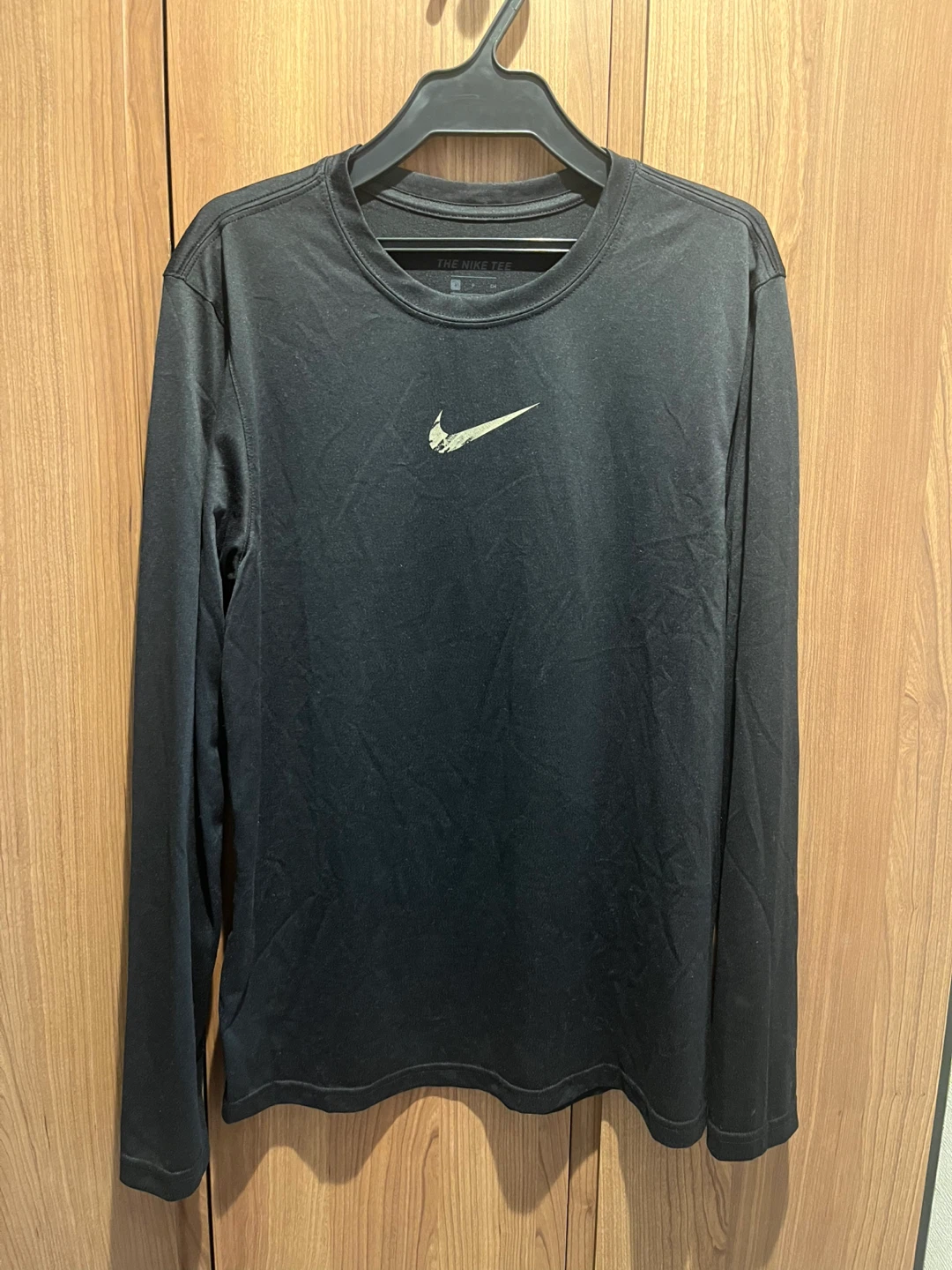 NIKE ナイキ DRI-FIT 長袖Tシャツ ブラック スポーツウェア　トレーニングウェア