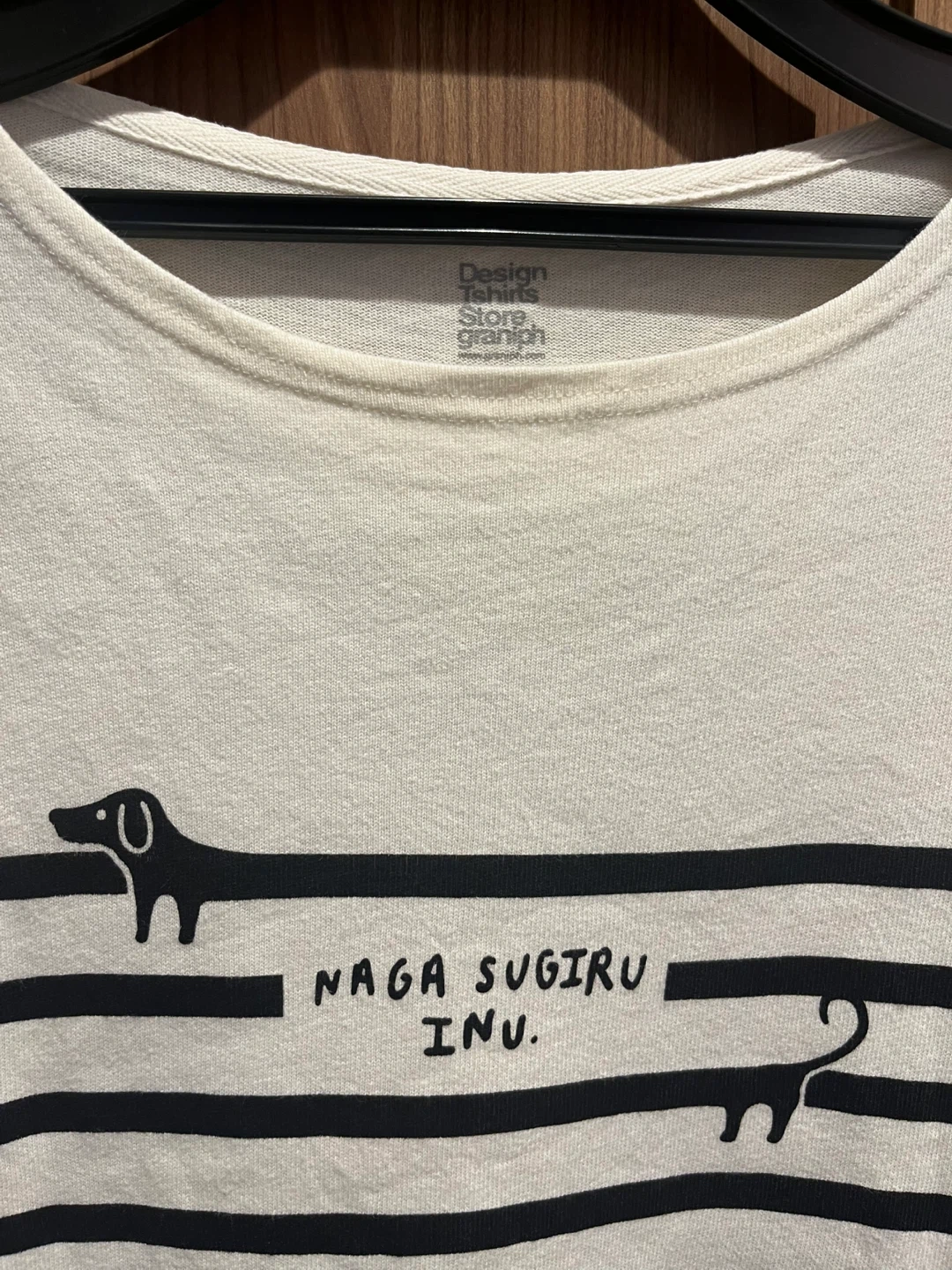 グラニフ Design Tshirts Store graniph ナガスギルイヌ 長袖Tシャツの写真3枚目
