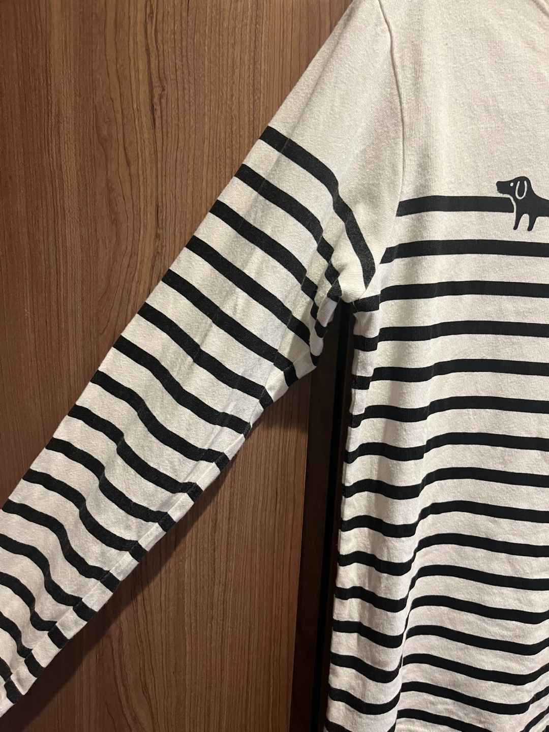 グラニフ Design Tshirts Store graniph ナガスギルイヌ 長袖Tシャツの写真4枚目