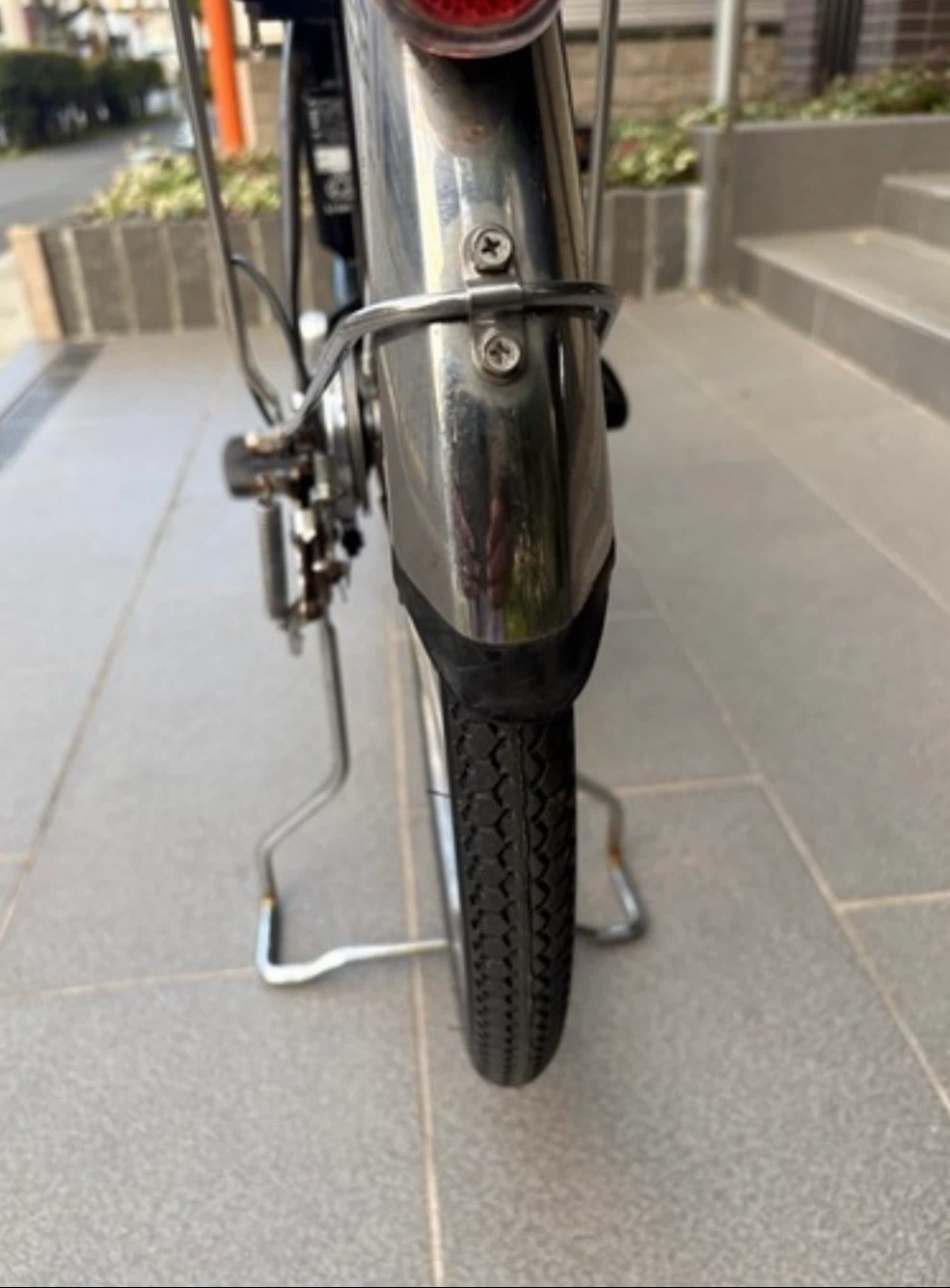 電動アシスト自転車、パナソニックVIVI DXバッテリー8.9Ahの写真5枚目