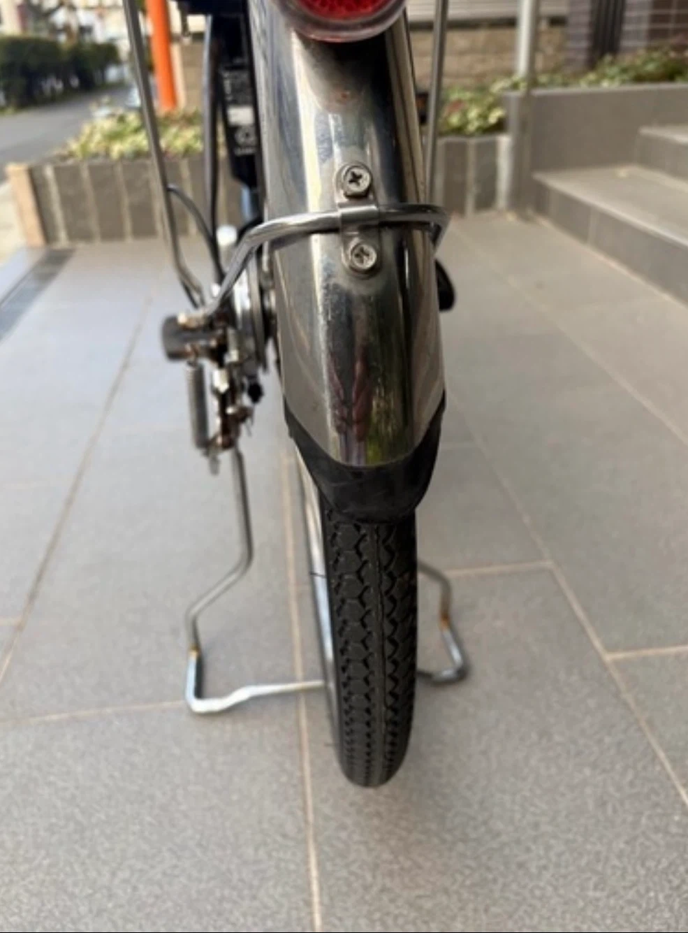 電動アシスト自転車、パナソニックVIVI DXバッテリー8.9Ahの写真5枚目