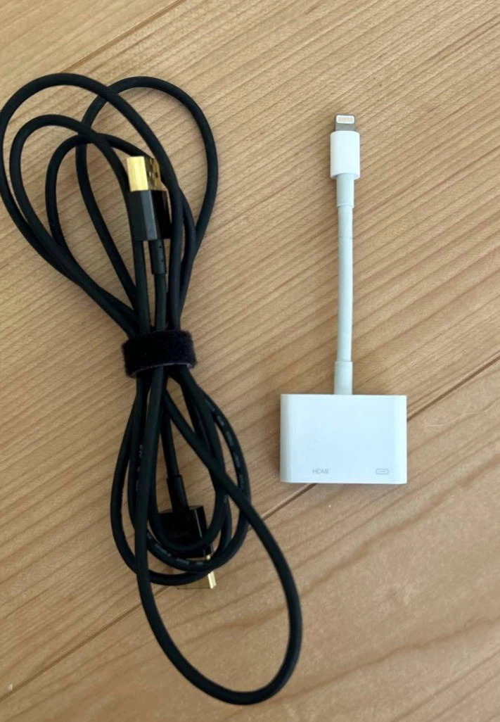 Apple Lightning - hdml 変換アダプタ