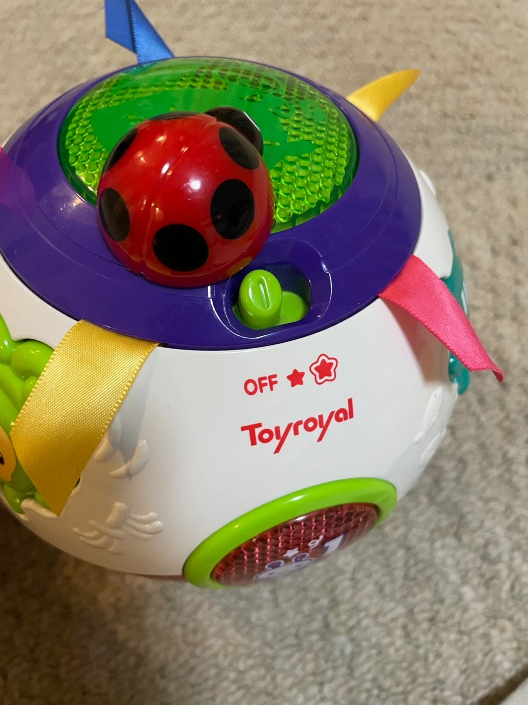 【ジャンク品】トイローヤル 知育玩具 ボール