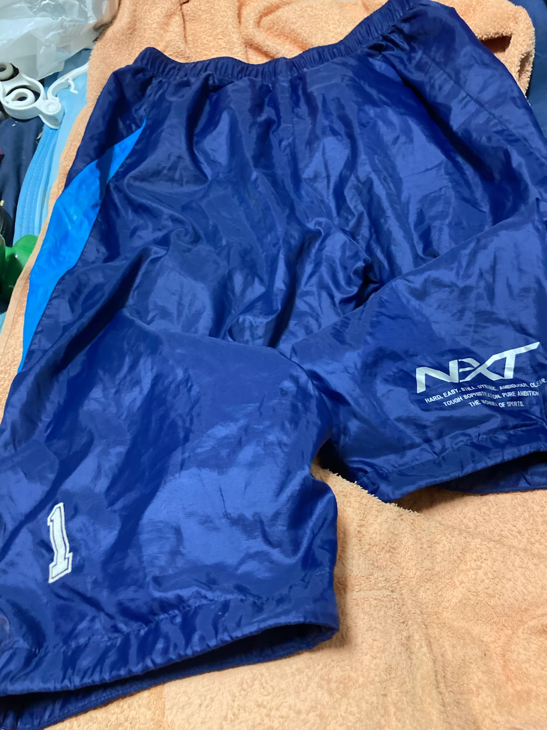 ミズノ ハーフパンツ XL ブルーの写真2枚目