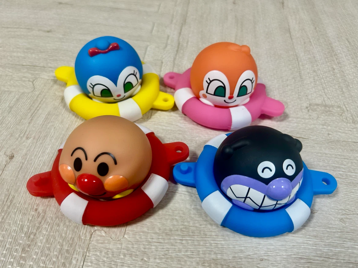 武蔵小杉★美品★おふろであそぼう！まるぷかアンパンマン おもちゃ お風呂おもちゃの写真9枚目