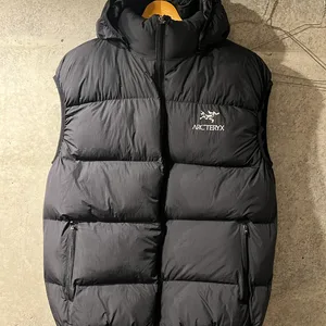 ARC'TERYX アークテリクス ダウンベスト フード付き XL ブラック