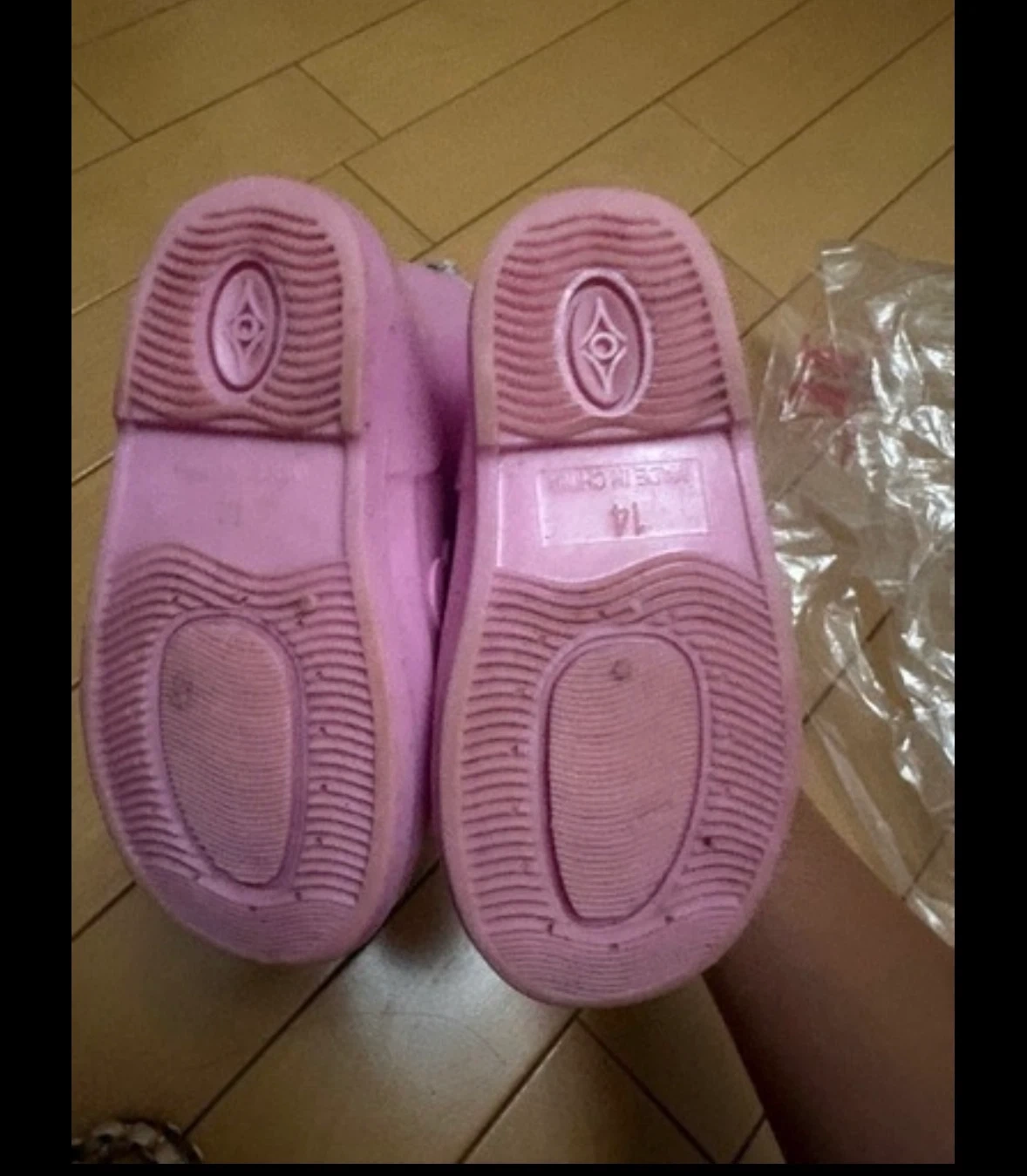 レインポンチョ&長靴14センチ セットの写真4枚目