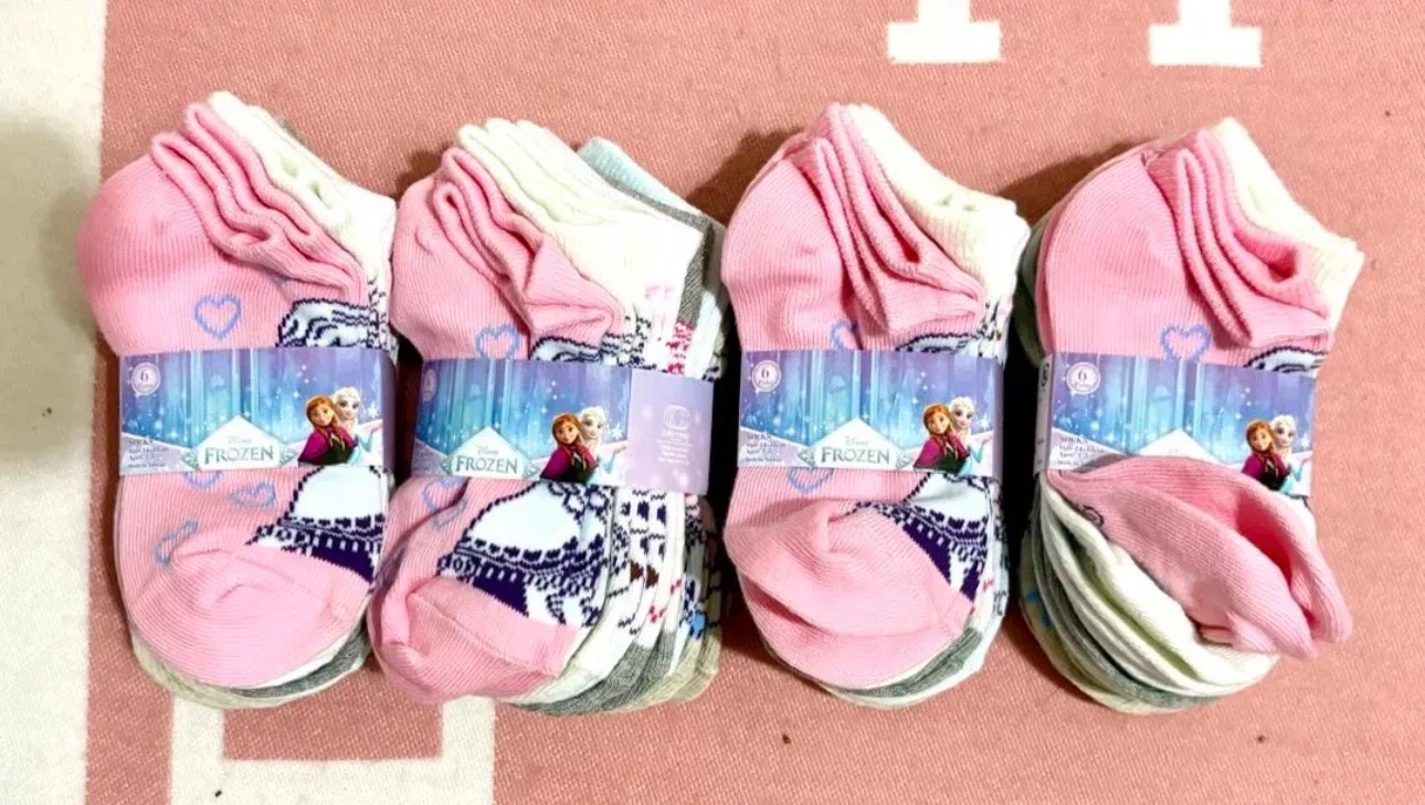 アナと雪の女王ソックス 6足4セット お纏め売り