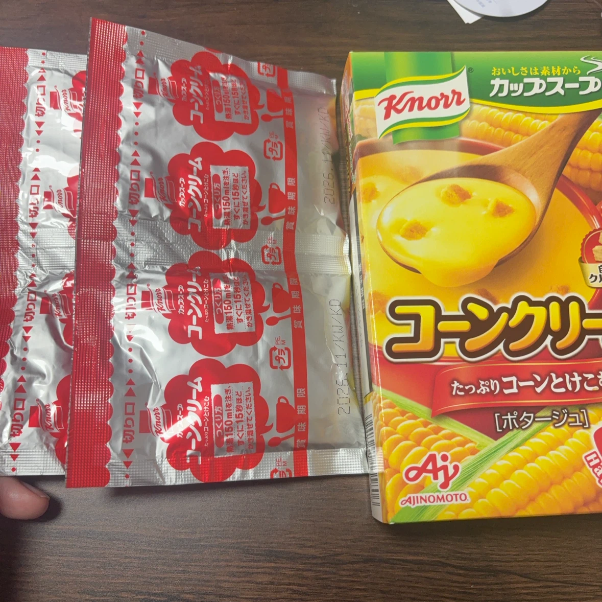 クノール カップスープ コーンクリーム
