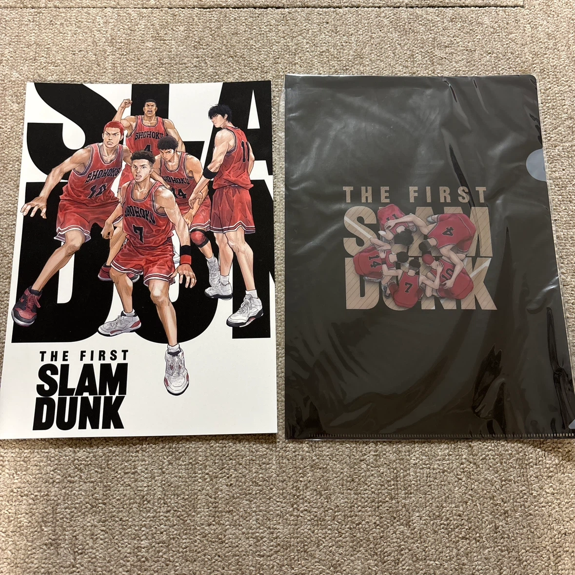 THE FIRST SLAM DUNK クリアファイル、パンフレット