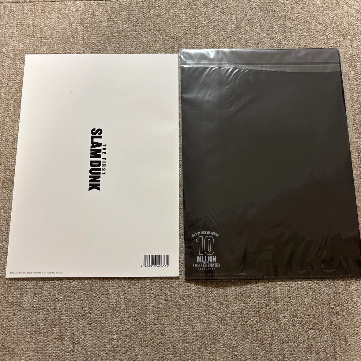 THE FIRST SLAM DUNK クリアファイル、パンフレットの写真2枚目
