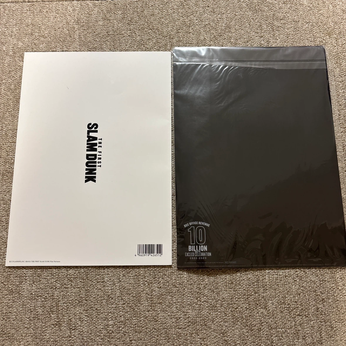 THE FIRST SLAM DUNK クリアファイル、パンフレットの写真2枚目