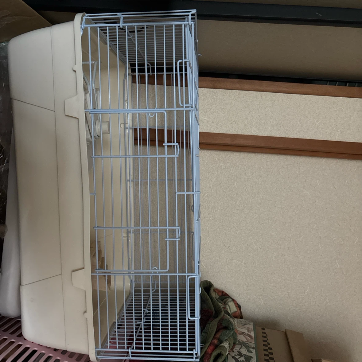 小動物用ケージ 回し車・ハウス付き