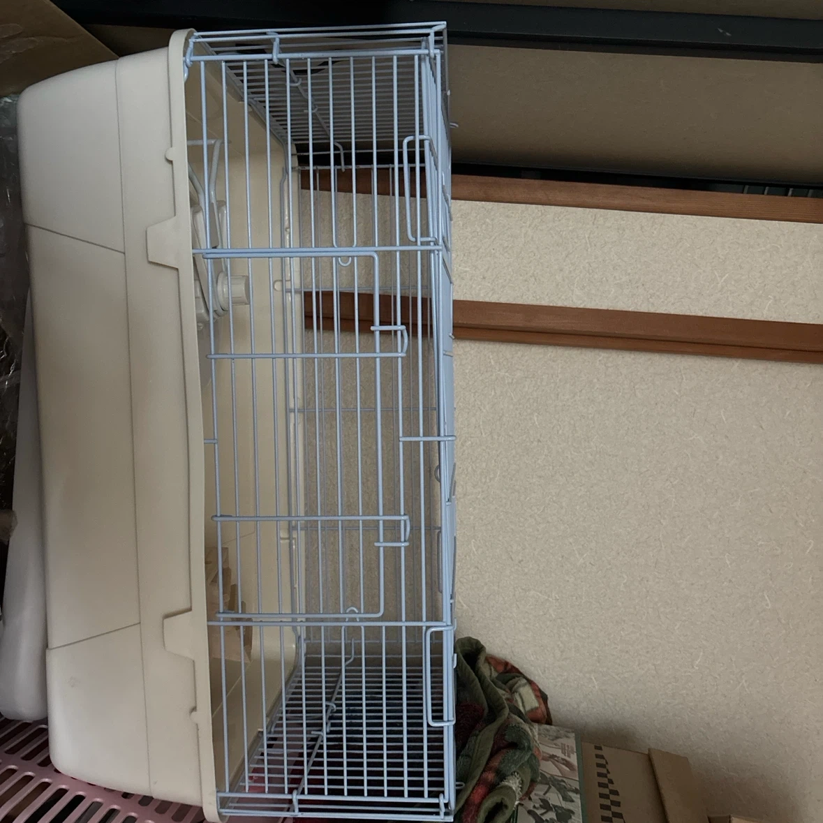 小動物用ケージ 回し車・ハウス付き