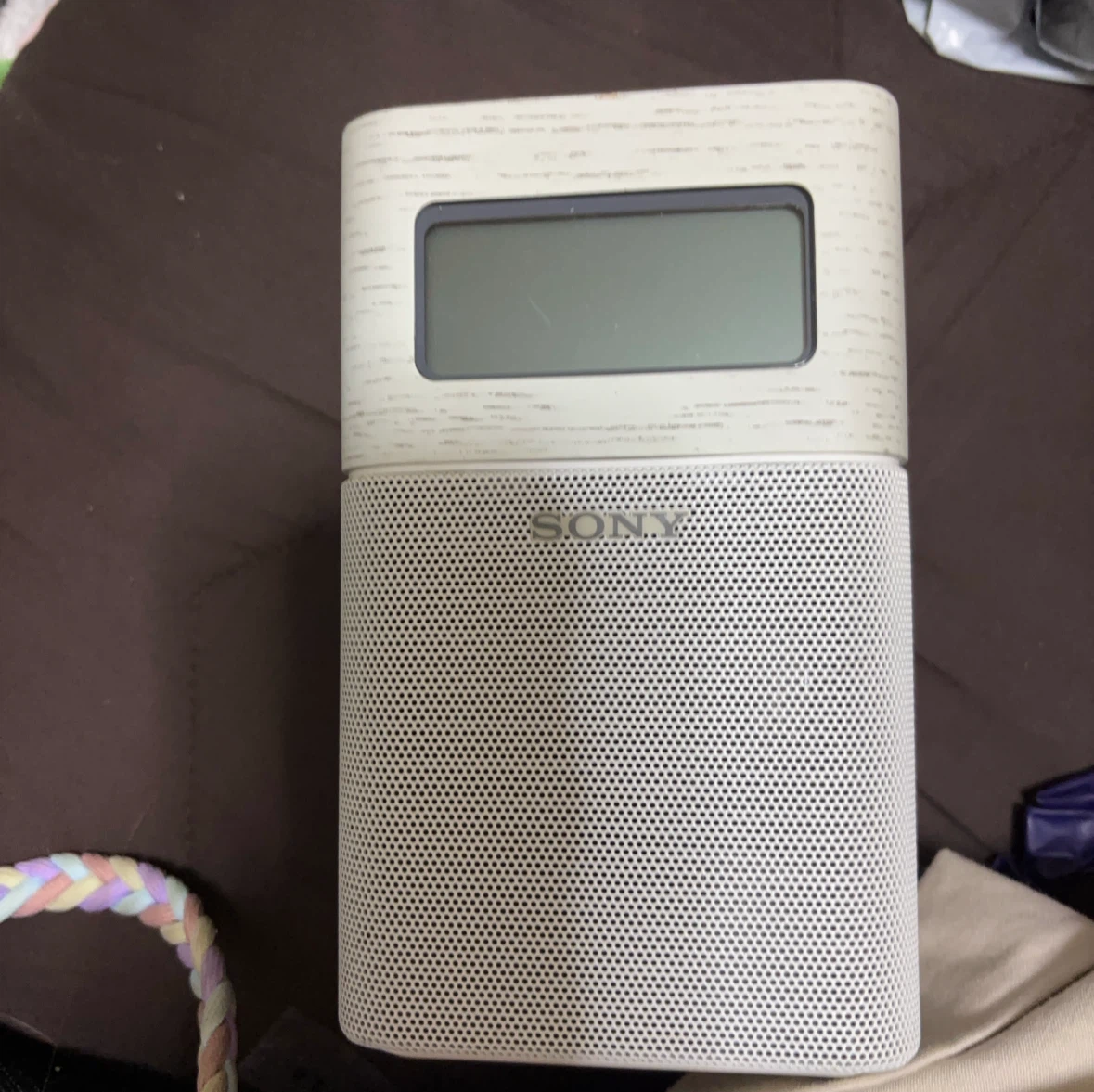 ソニー ポータブルラジオ ホワイト