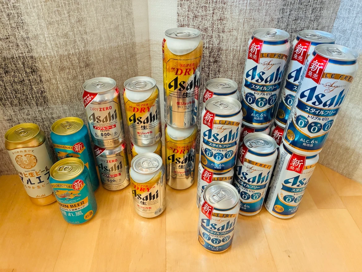 ビール・発泡酒・ノンアルコール まとめて22本 お酒