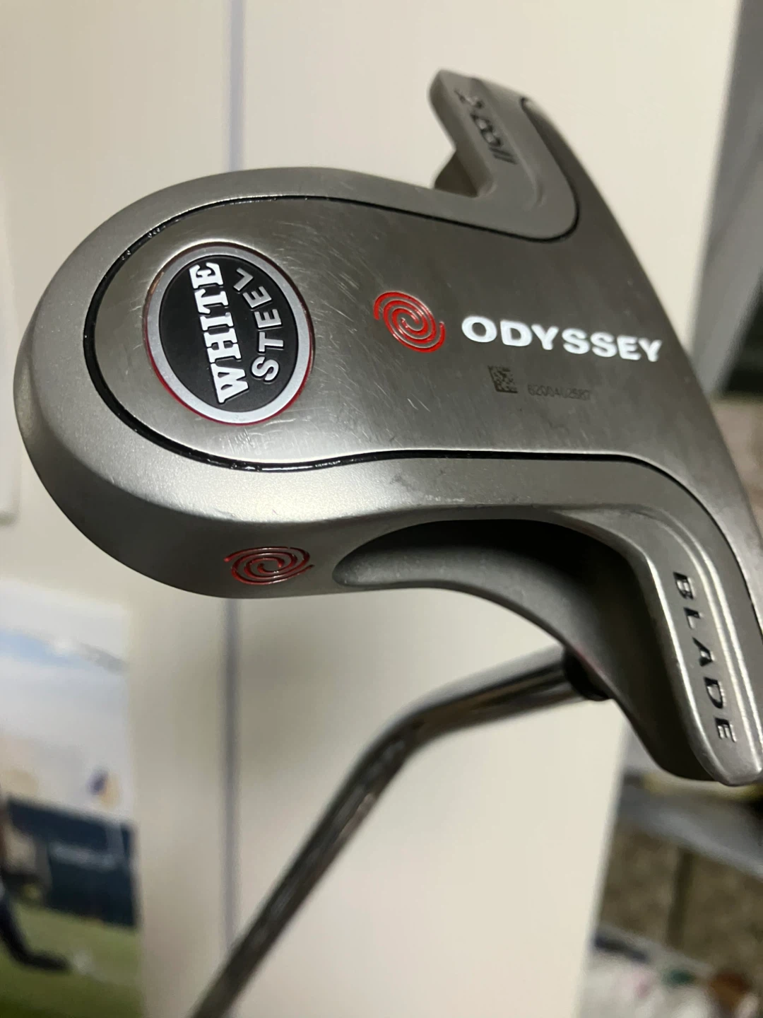 オデッセイ パター ホワイトスチール 2ボール 32インチの写真2枚目