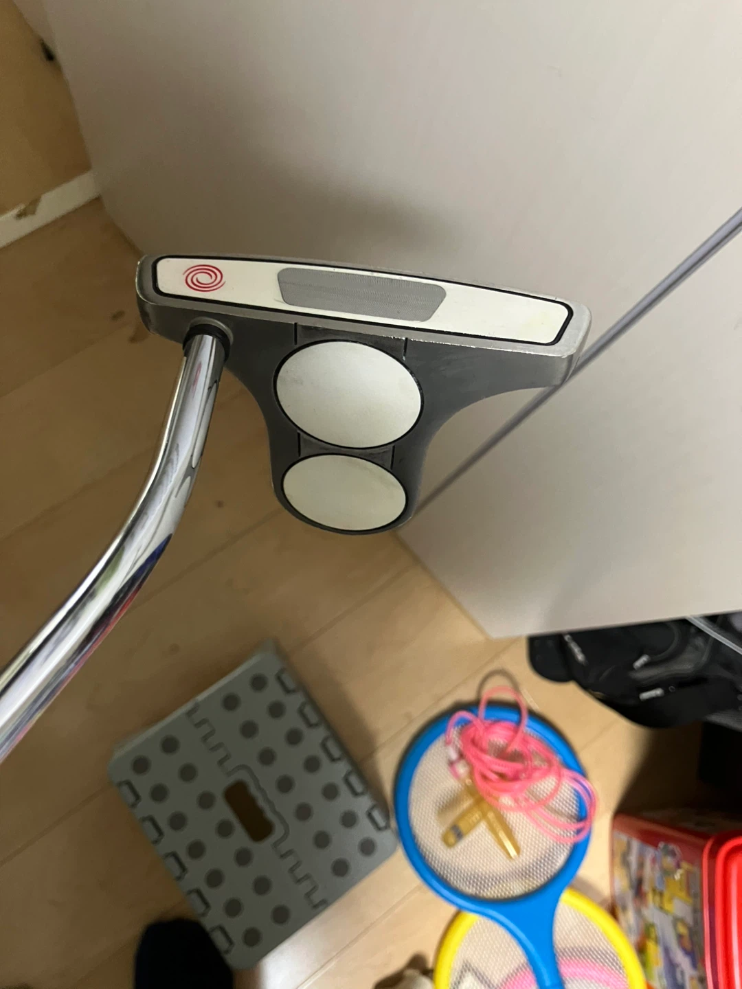 オデッセイ パター ホワイトスチール 2ボール 32インチの写真5枚目
