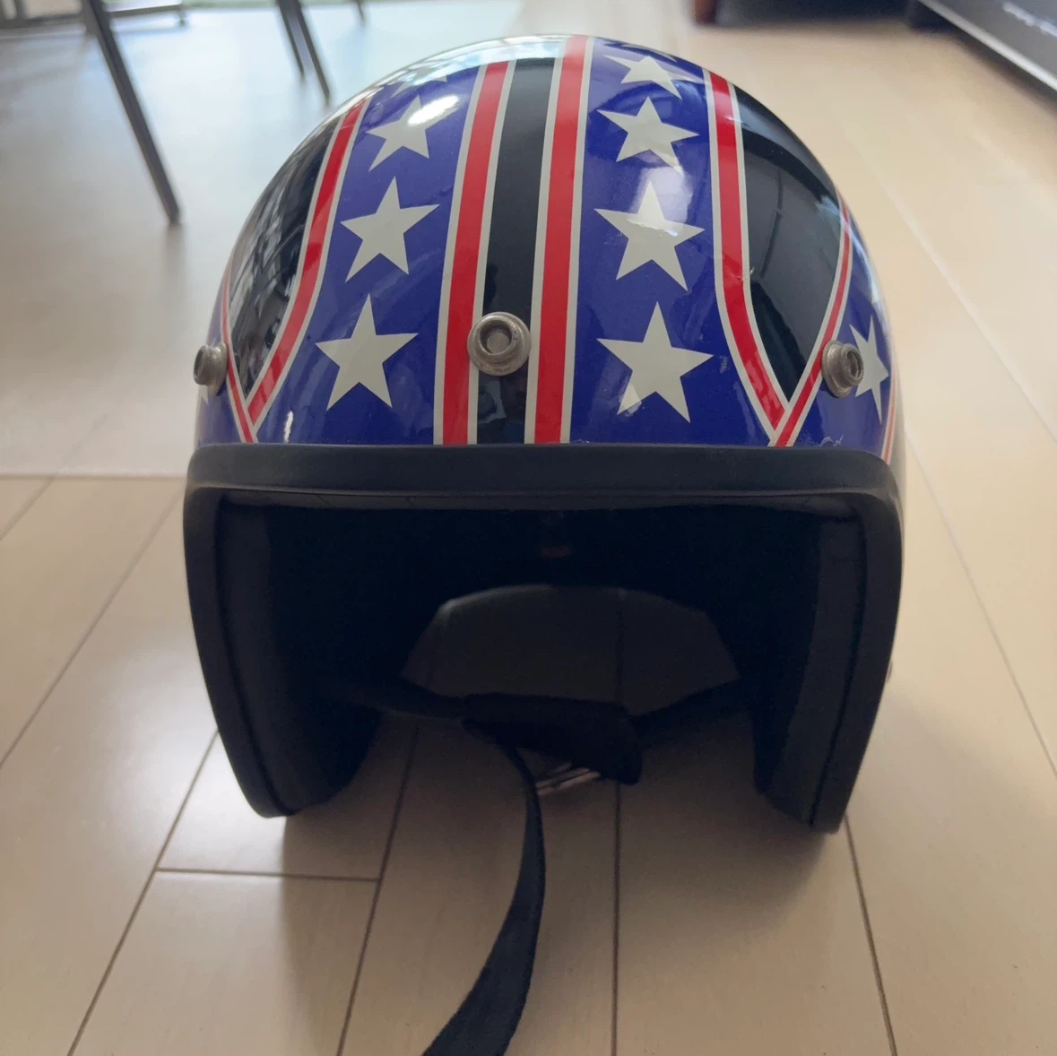 ジェットヘルメット 星条旗柄 スター