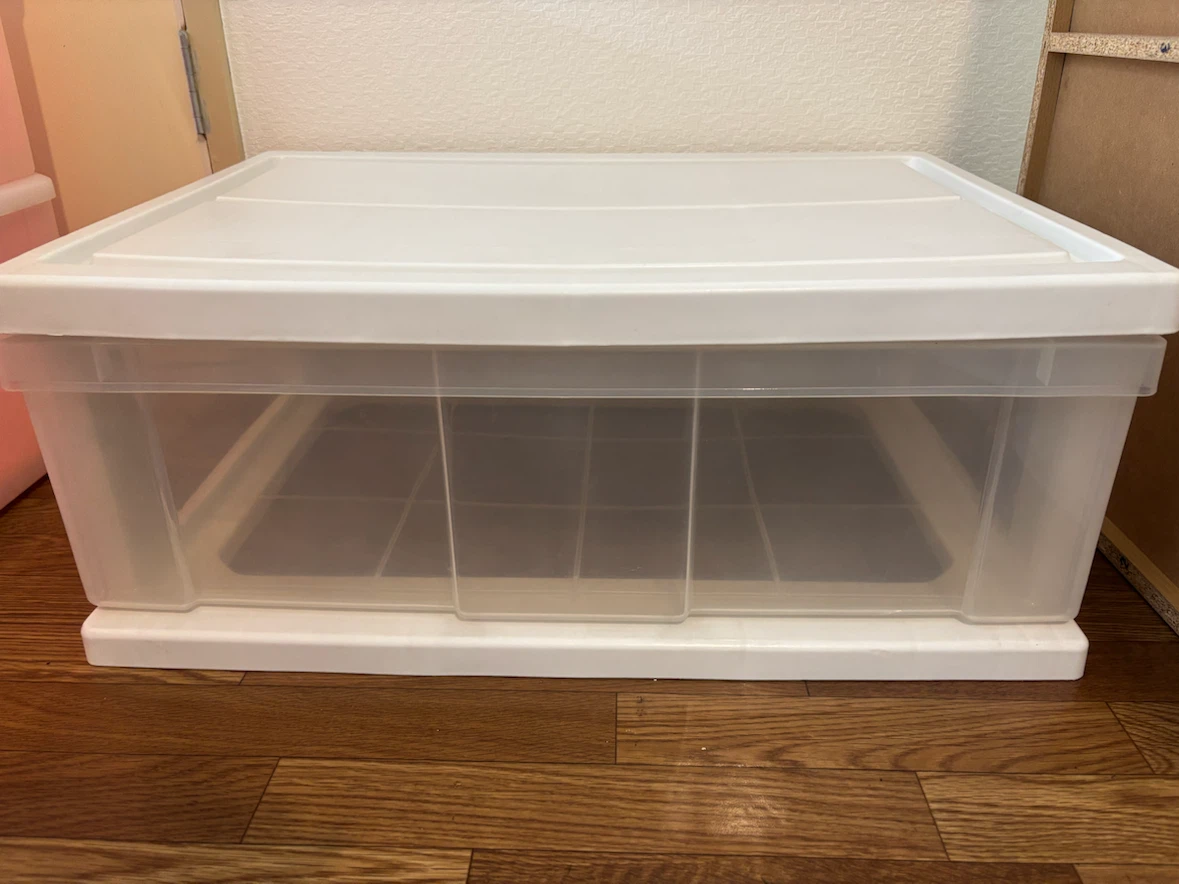 衣装ケース 浅型 引き出し 幅54cm 美品
