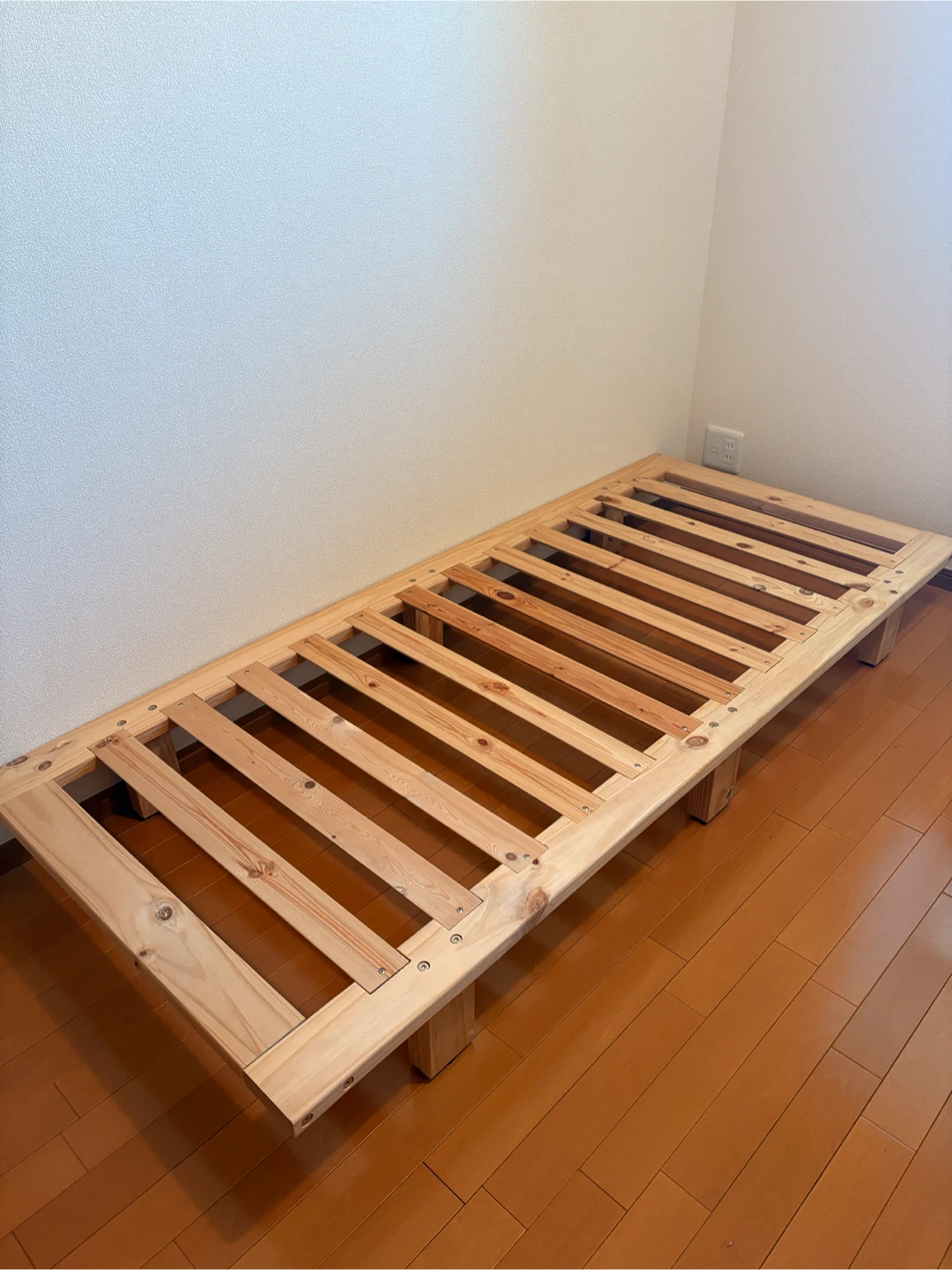 木製すのこベッド シングル