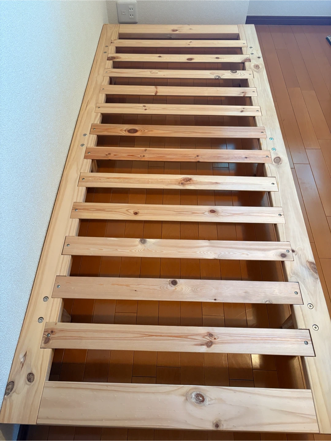 木製すのこベッド シングルの写真2枚目