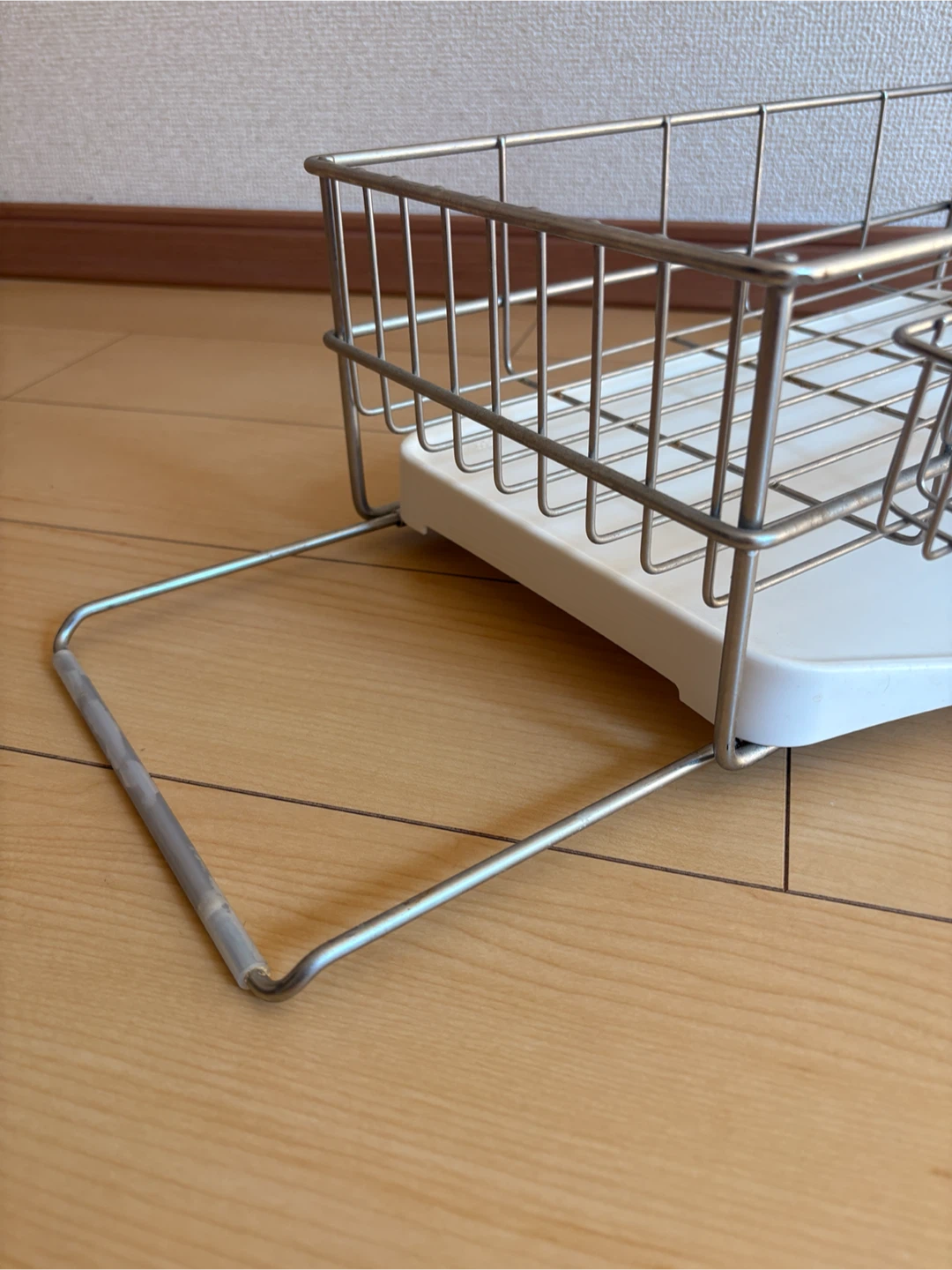 KEYUKAステンレス製 水切りカゴ 水うけセットの写真4枚目