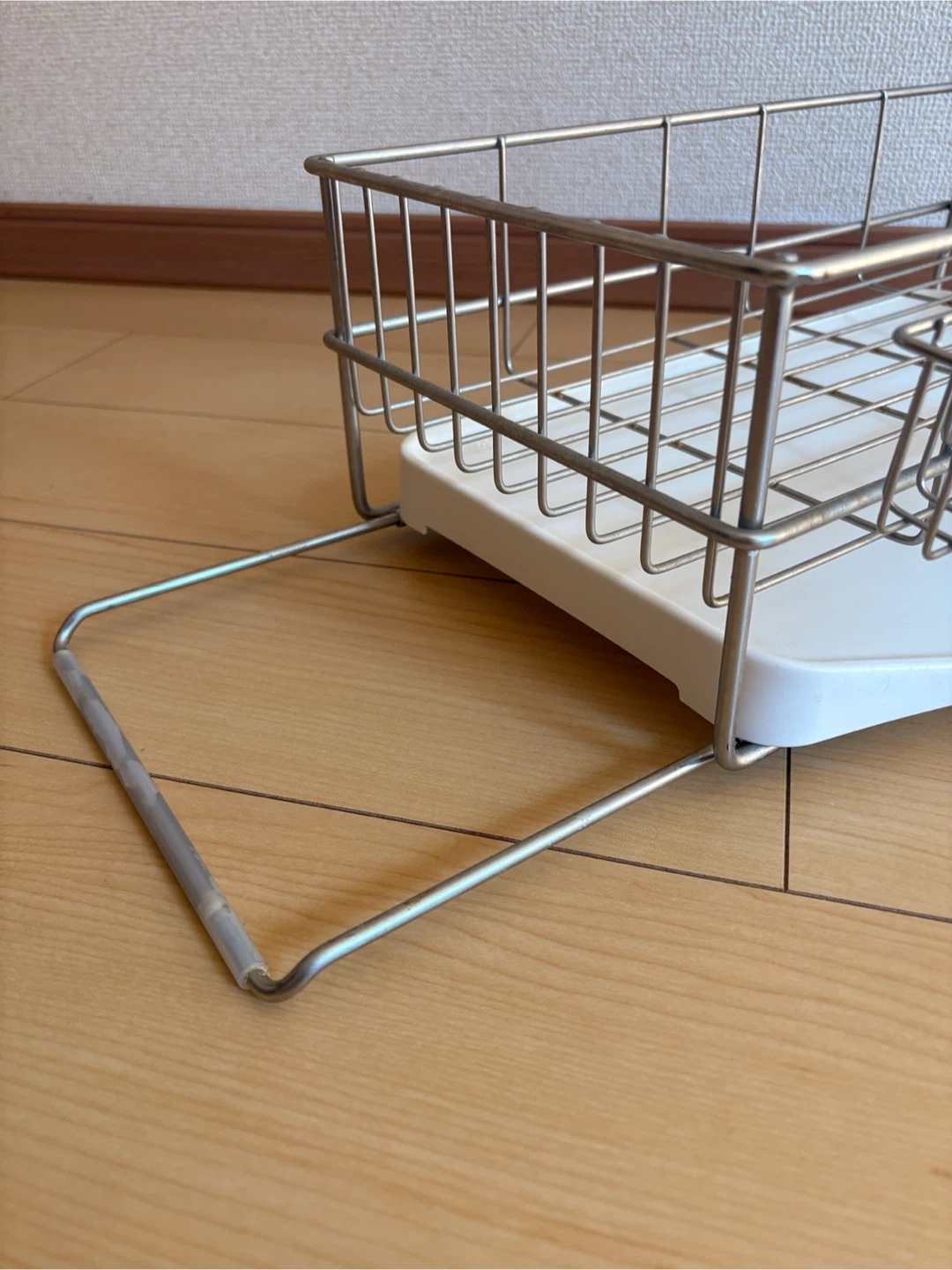 KEYUKAステンレス製 水切りカゴ 水うけセットの写真4枚目