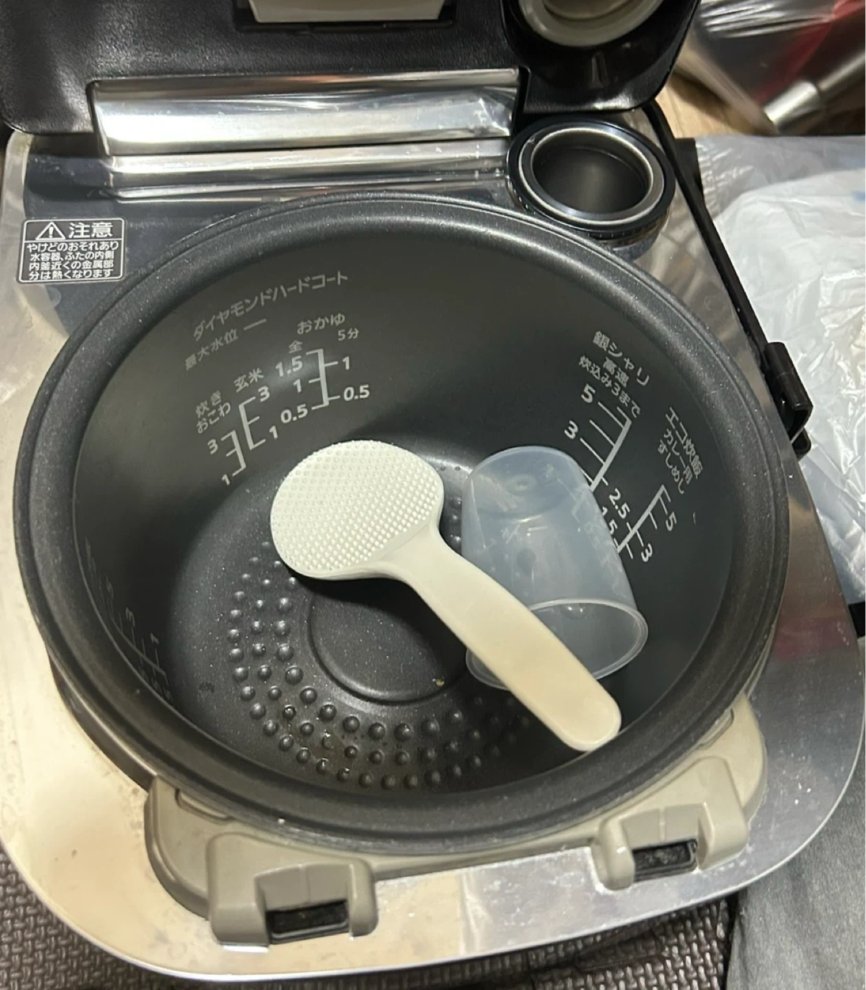 パナソニック炊飯器の写真6枚目