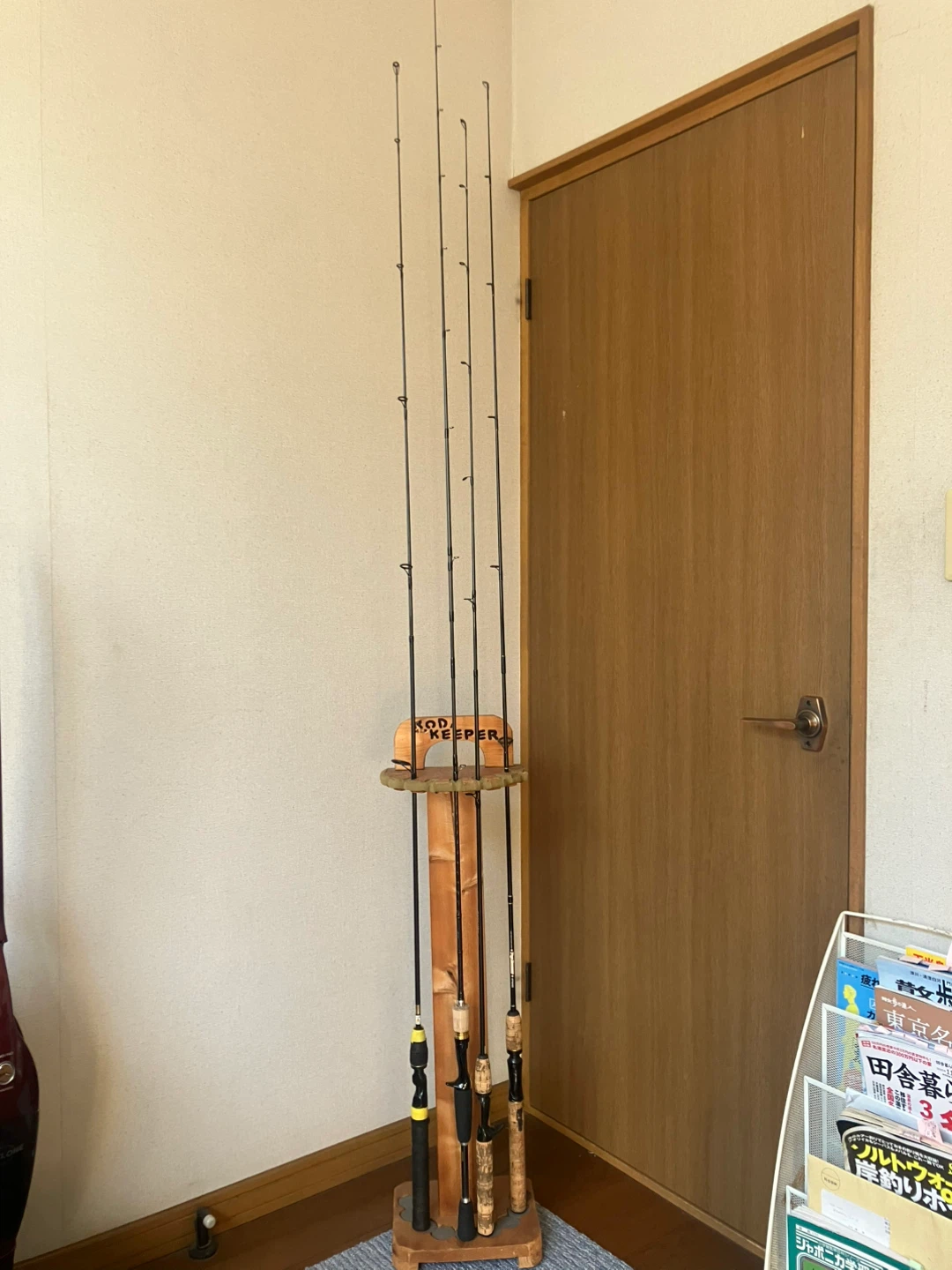 木製ロッドキーパーの写真5枚目