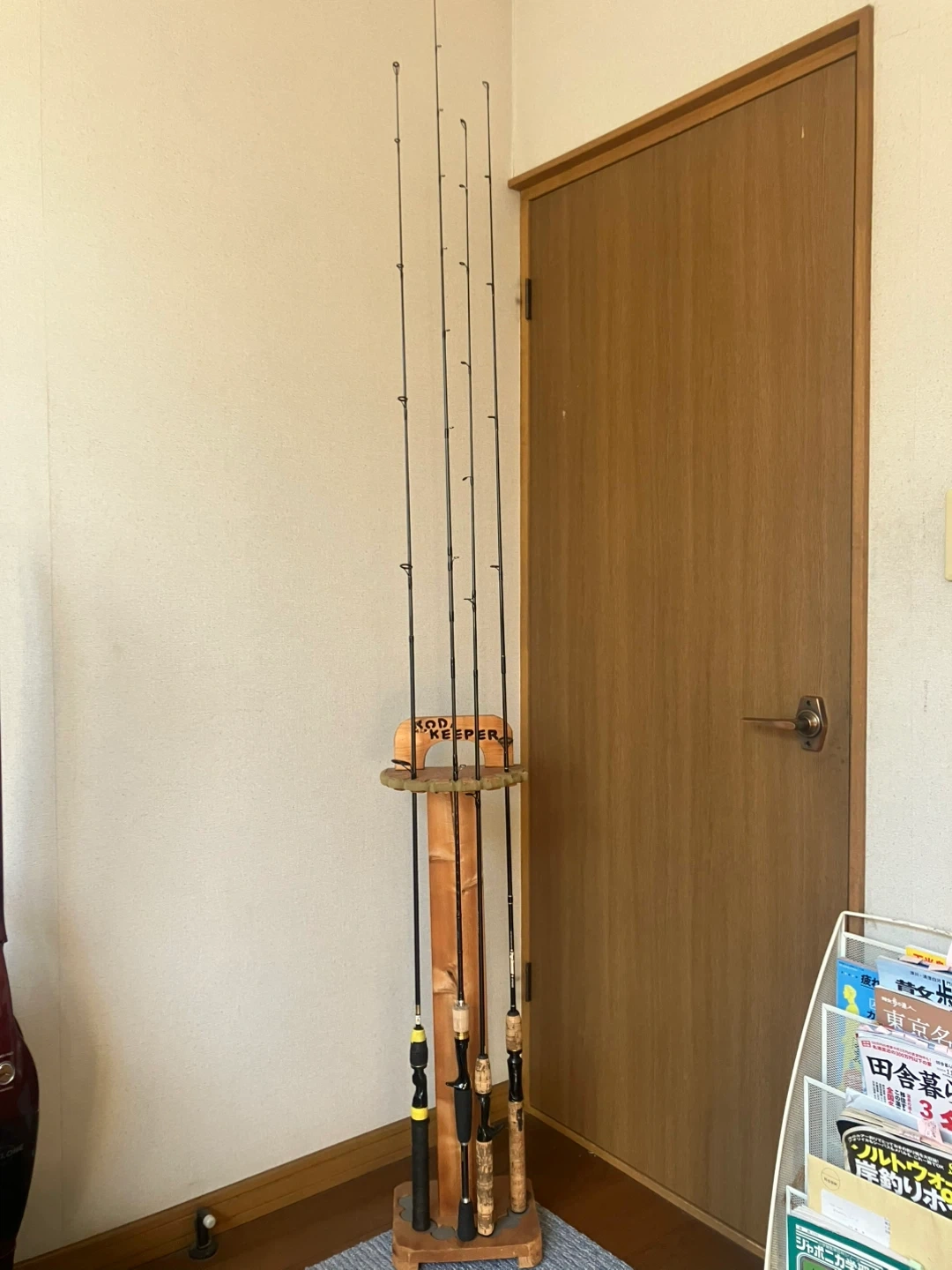 木製ロッドキーパーの写真5枚目