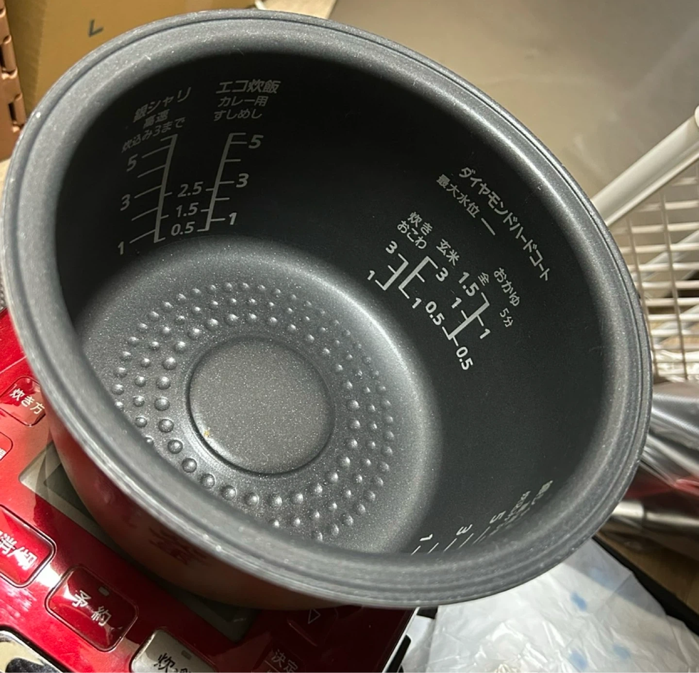 パナソニック炊飯器の写真9枚目