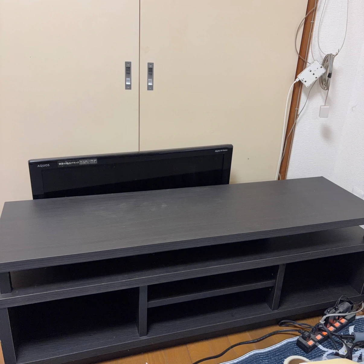 テレビ台 ローボード ブラック