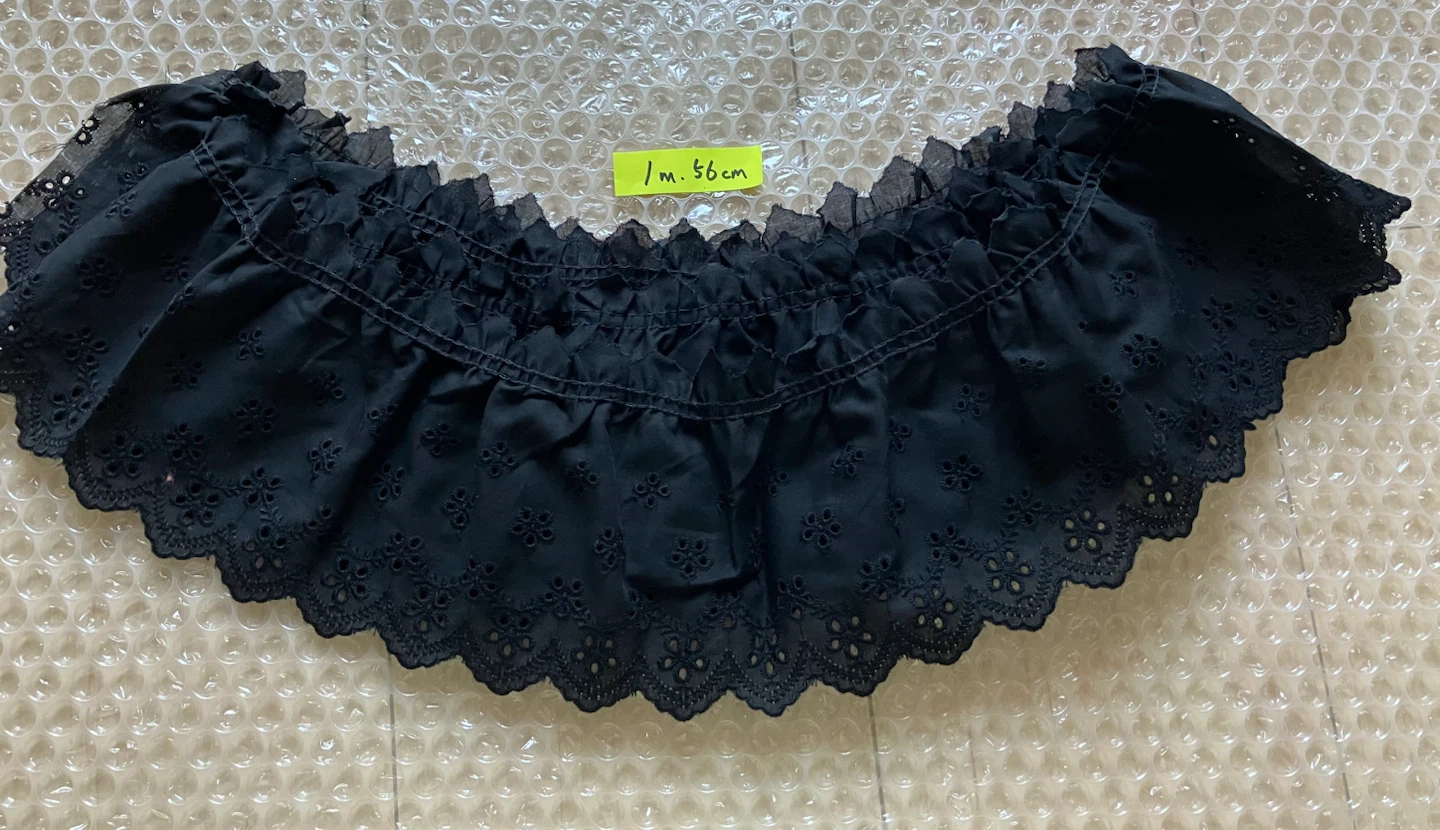 付け襟 レース ブラック🖤の写真3枚目