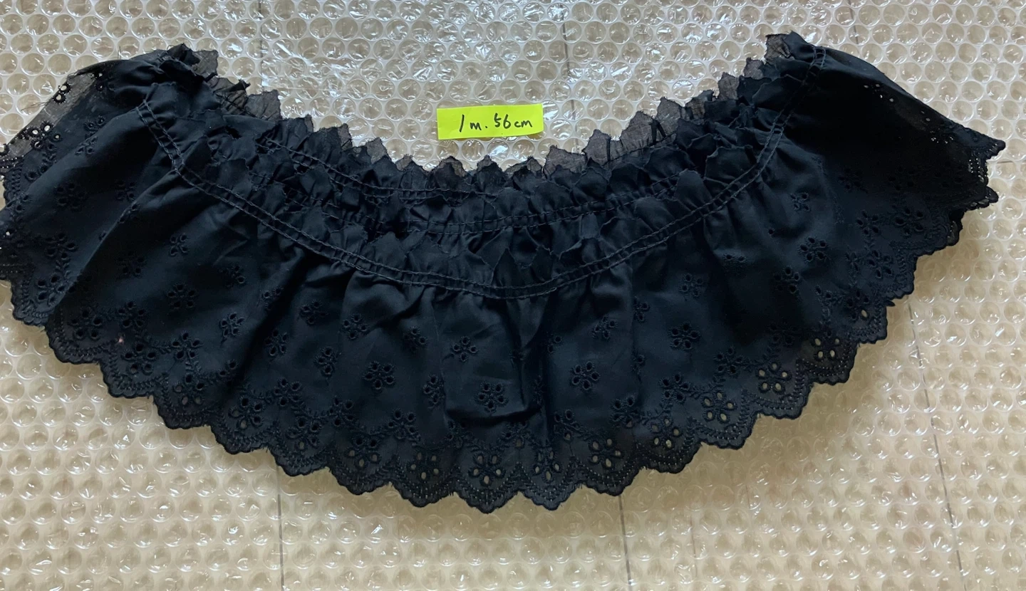 付け襟 レース ブラック🖤の写真3枚目