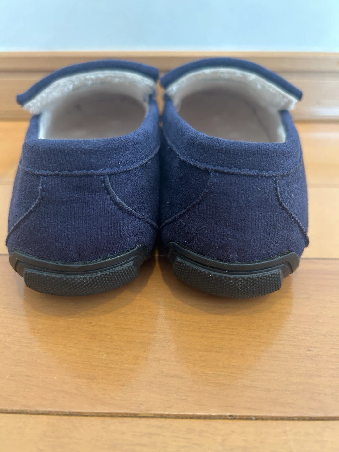 （美品）テディアイランド モカシン 20cm ネイビーの写真4枚目