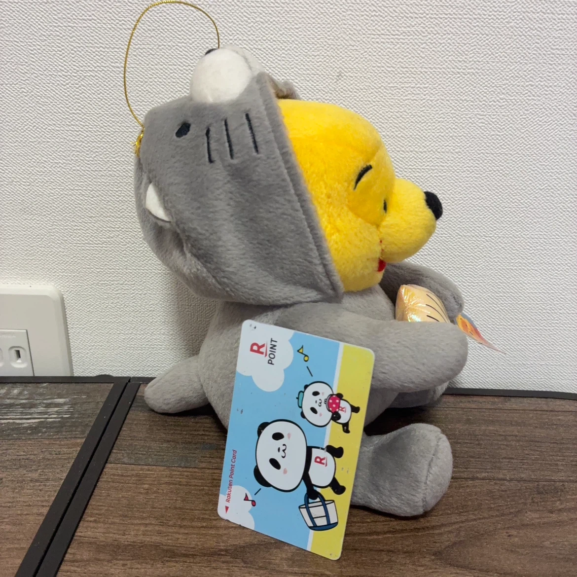 くまのプーさん ぬいぐるみ 貝殻の写真2枚目