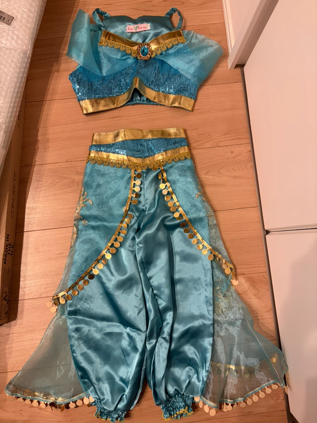 プリンセス衣装 ジャスミン風