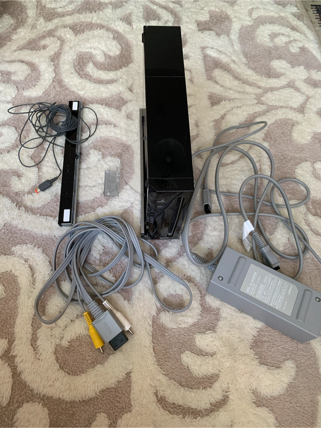 任天堂 Wii 本体セット ブラックの写真2枚目