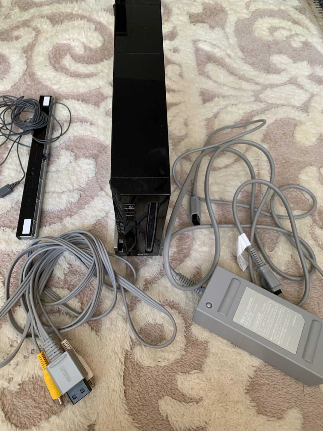 任天堂 Wii 本体セット ブラックの写真3枚目