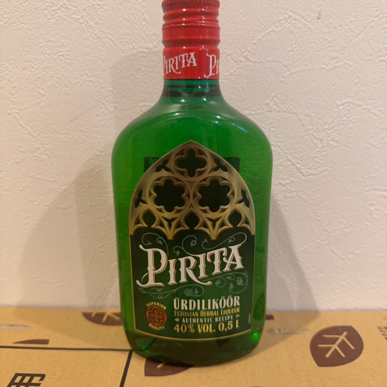 【未開封】エストニアのリキュール「PIRITA」500ml